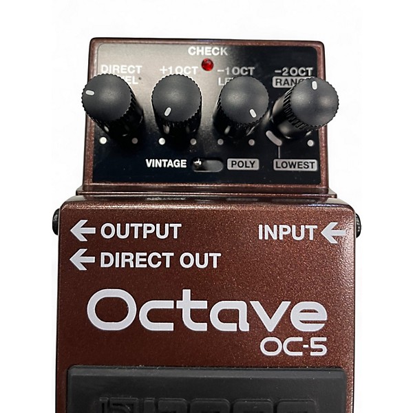 Used BOSS OC-5 Effect Pedal