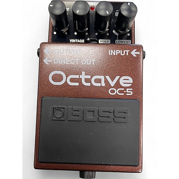 Used BOSS OC-5 Effect Pedal