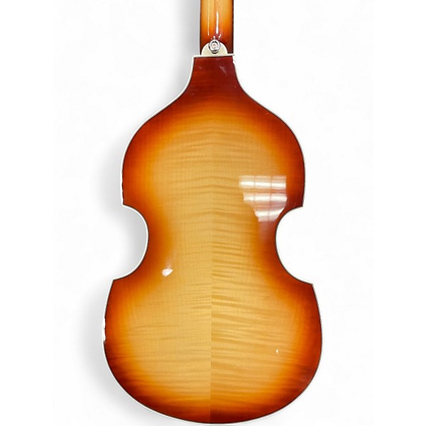 Used Hofner HCT-500\1-CV Contemporary Series Carvern 2 Color Sunburst Electric Bass Guitar