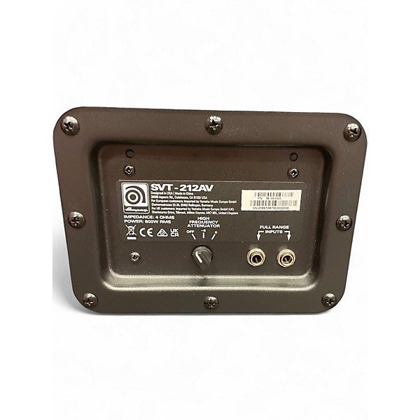 Used Ampeg SVT 212 AV Bass Cabinet