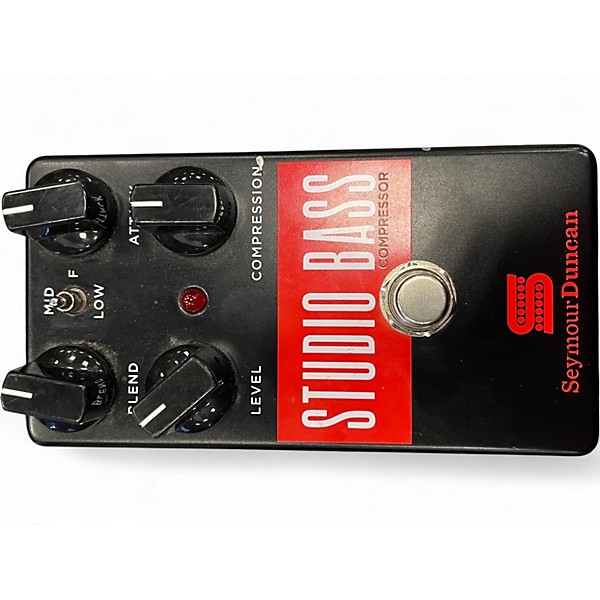Used Seymour Duncan Studio Bass Compressor Effect Pedal