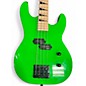Used Jackson JS1  Neon Green Electric Bass Guitar