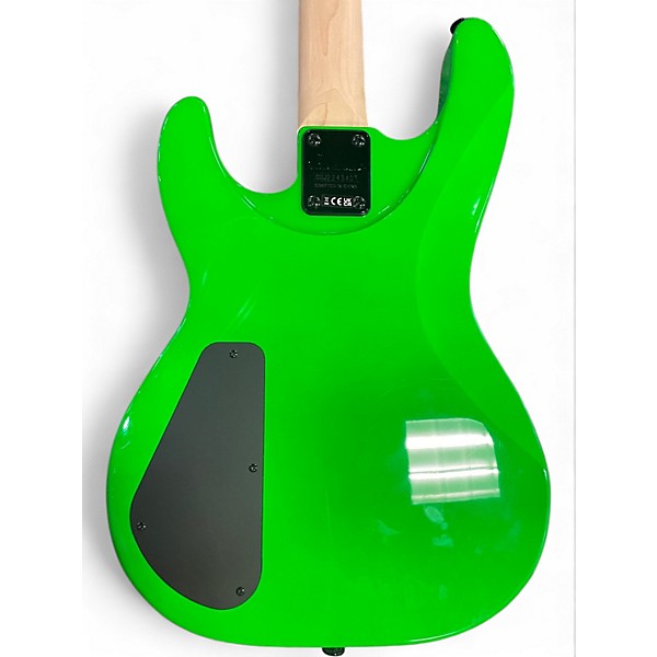 Used Jackson JS1  Neon Green Electric Bass Guitar
