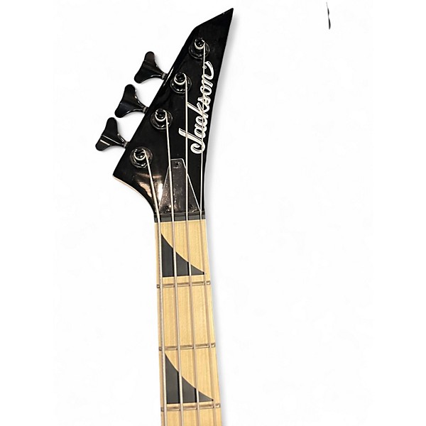 Used Jackson JS1  Neon Green Electric Bass Guitar