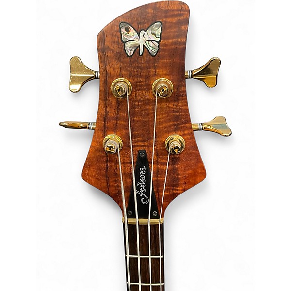Used Fodera MONARCH DELUXE Walnut Electric Bass Guitar