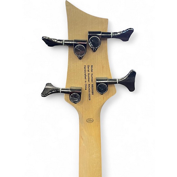 Used Mitchell MB200 Burgundy Electric Bass Guitar