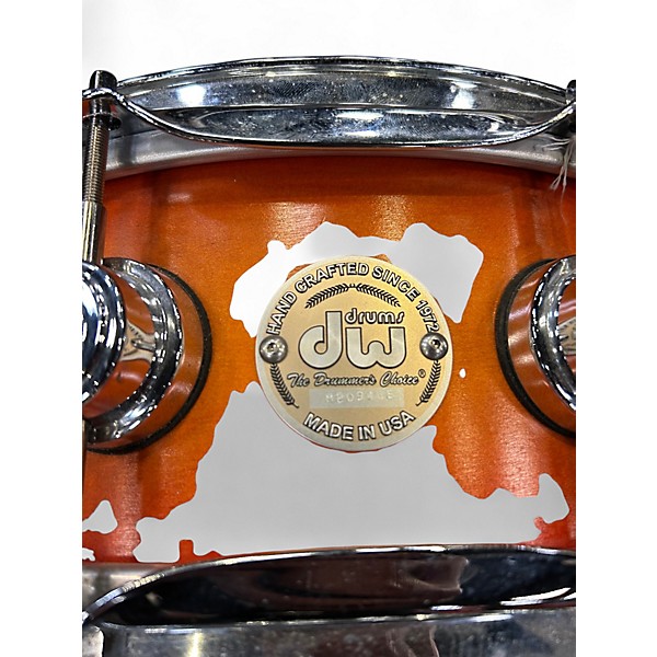 Used DW 14X3.5 COLLECTORS SERIES PICCOLO  Cherry Sunburst Drum