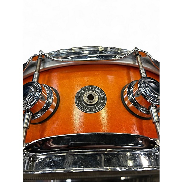 Used DW 14X3.5 COLLECTORS SERIES PICCOLO  Cherry Sunburst Drum
