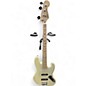 Used Squier Affinity Jazz Bass Olympic White Electric Bass Guitar thumbnail