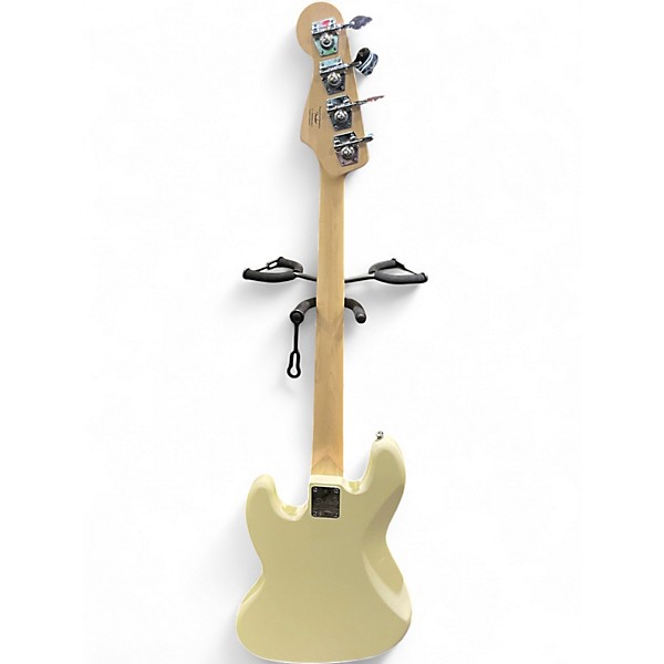 Used Squier Affinity Jazz Bass Olympic White Electric Bass Guitar