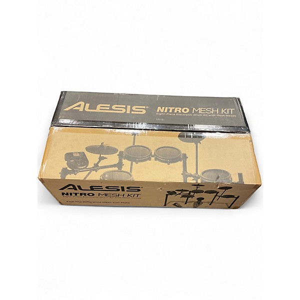 Used Alesis Nitro Mesh Kit Electric Drum Set