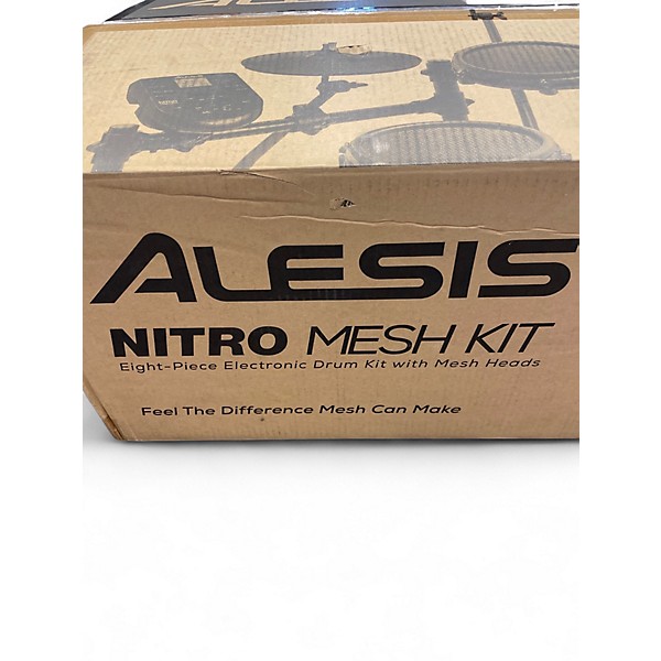 Used Alesis Nitro Mesh Kit Electric Drum Set