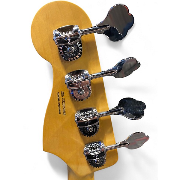 Used Fender American Performer Precision Bass Arctic White Electric Bass Guitar