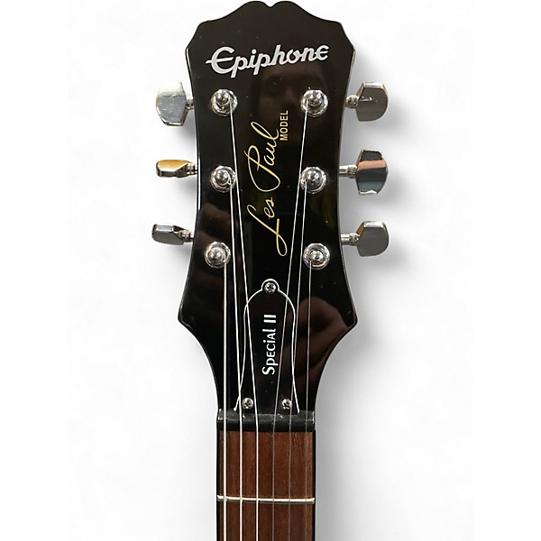Used Epiphone Les Paul Special II Cherry Sunburst Solid Body Electric Guitar