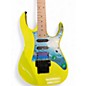 Used Ibanez RG550XHR RG Series Neon Green Solid Body Electric Guitar