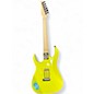 Used Ibanez RG550XHR RG Series Neon Green Solid Body Electric Guitar