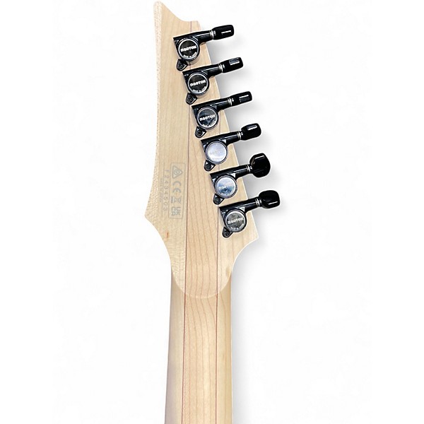 Used Ibanez RG550XHR RG Series Neon Green Solid Body Electric Guitar