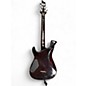 Used Schecter Guitar Research C-1 Plus Flame Top Black Cherry Solid Body Electric Guitar