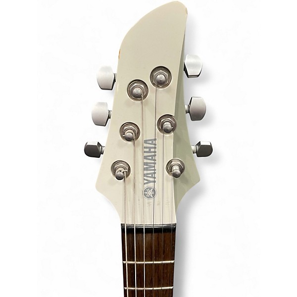 Used Yamaha RGXA2 White Solid Body Electric Guitar