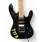 Used Kramer KSTMFRHSSEBBF1 STIKER Black Solid Body Electric Guitar