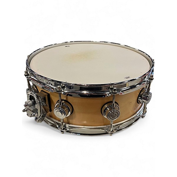 Used DW 5X14 Collector's Series Maple Snare SATIN OIL NATURAL Drum