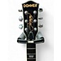 Used Donner DJP1000 Burgundy Hollow Body Electric Guitar