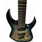 Used Ibanez RGMS7PB Cosmic Blue Stardust  Solid Body Electric Guitar