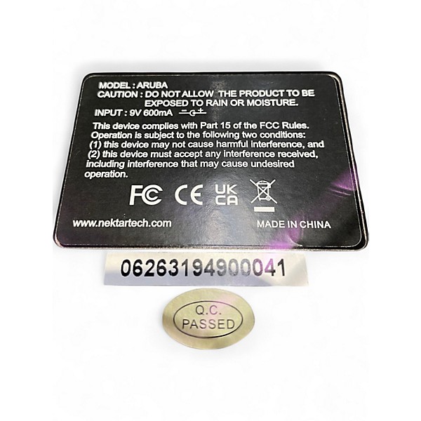 Used Nektar ARUBA Synthesizer