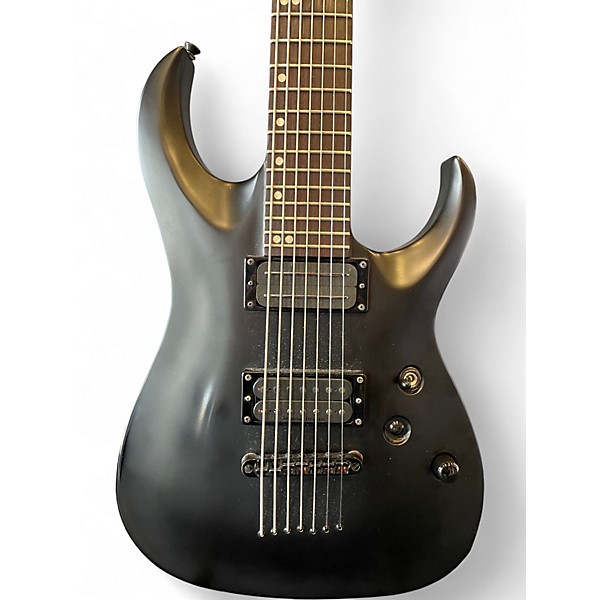 Used 2021 Harley Benton baritone 7sb progressive Flat Black Baritone Guitars