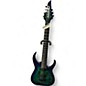 Used Jackson Pro Series Misha Mansoor Signature Juggernaut HT7FM Trans Green Solid Body Electric Guitar thumbnail