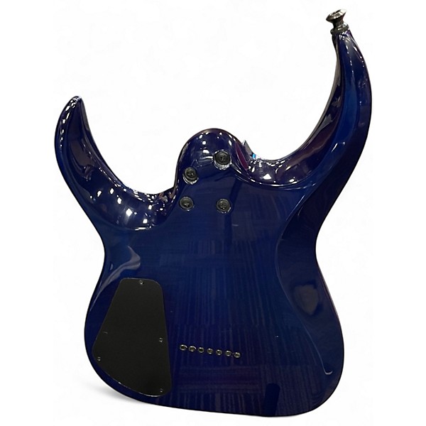 Used Jackson Pro Series Misha Mansoor Signature Juggernaut HT7FM Trans Green Solid Body Electric Guitar