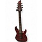 Used Schecter Guitar Research Omen 6 Trans Red Solid Body Electric Guitar thumbnail