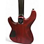 Used Schecter Guitar Research Omen 6 Trans Red Solid Body Electric Guitar