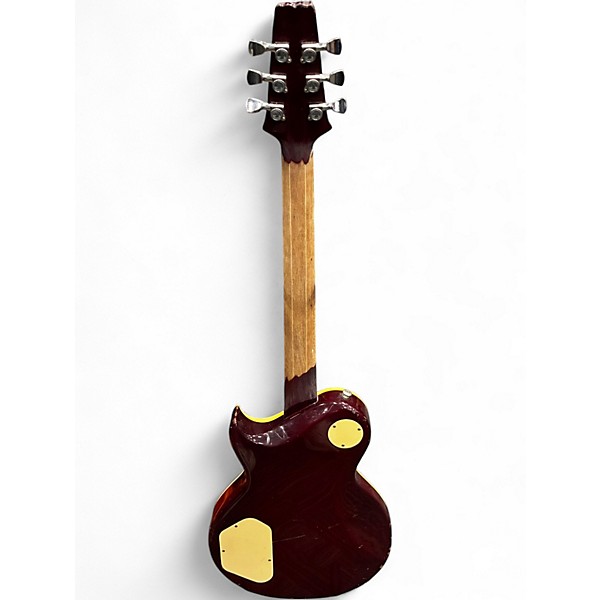 Used Aria Pro 2 2 Tone Sunburst Solid Body Electric Guitar