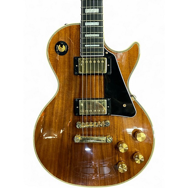 Used Epiphone Les Paul Custom KOA Solid Body Electric Guitar