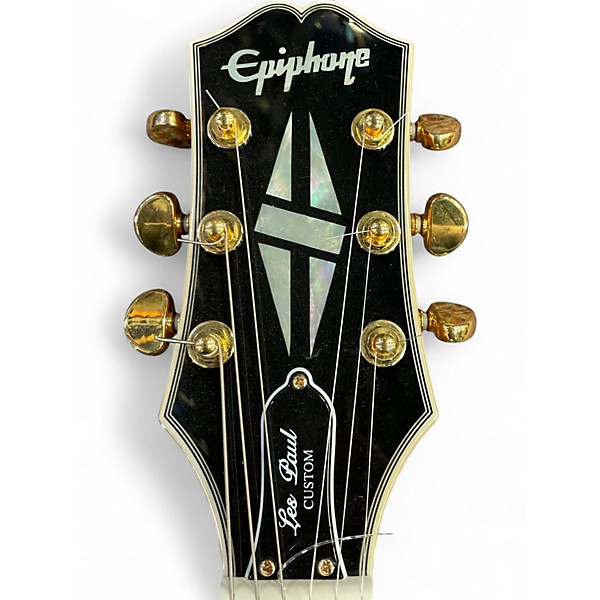 Used Epiphone Les Paul Custom KOA Solid Body Electric Guitar