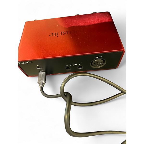 Used Focusrite Scarlett Solo Audio Interface