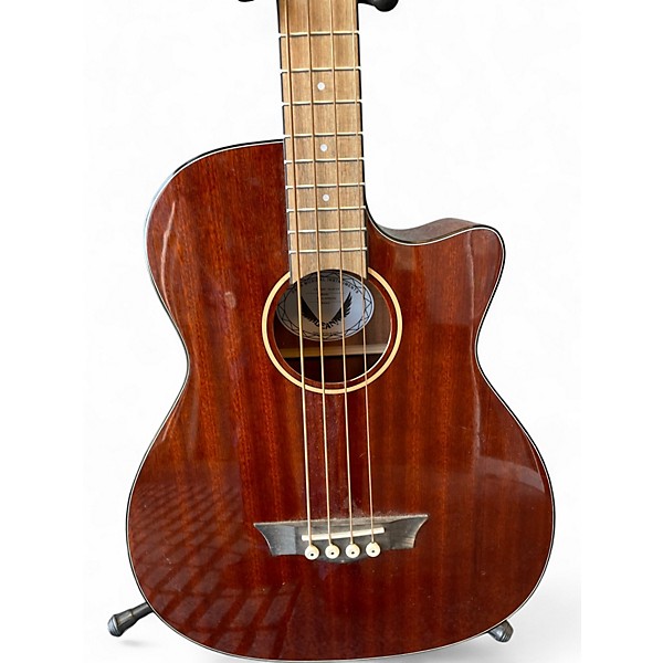 Used Dean AX EABC MAH GC Natural Acoustic Bass Guitar