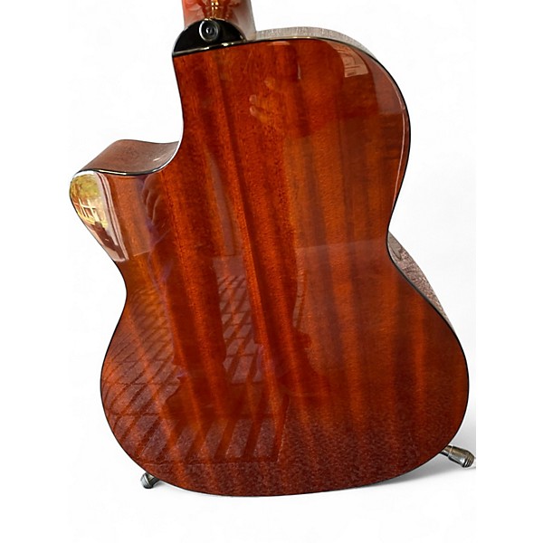 Used Dean AX EABC MAH GC Natural Acoustic Bass Guitar