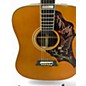 Used Epiphone masterbuilt ft120 Natural Acoustic Guitar