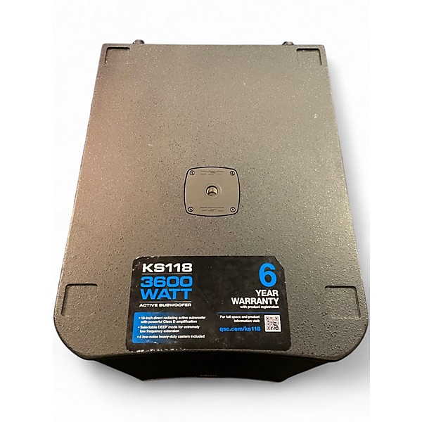 Used QSC KS118 Powered Subwoofer