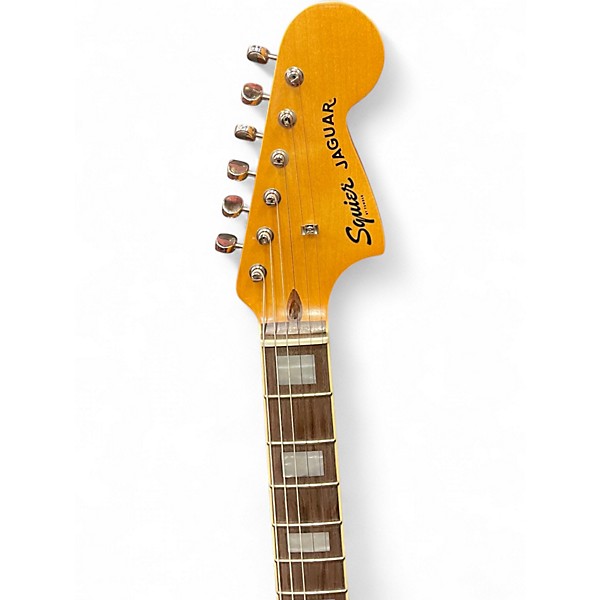 Used Squier CLASSIC VIBE 70S Jaguar Daphne Blue Solid Body Electric Guitar