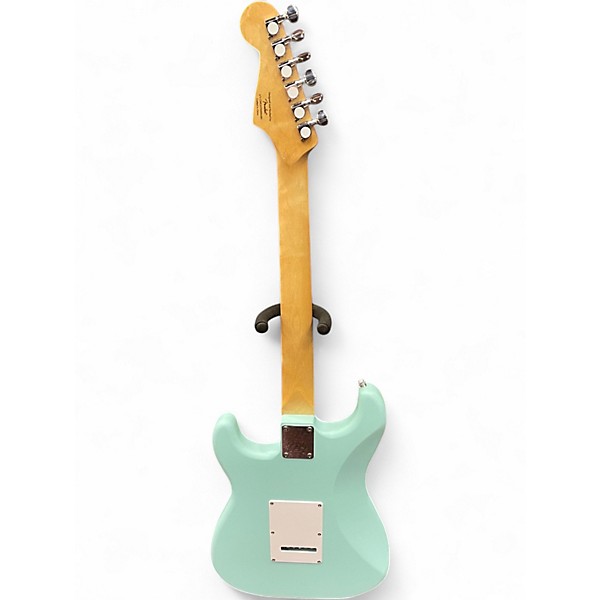 Used Squier Debut Collection Stratocaster Daphne Blue Solid Body Electric Guitar