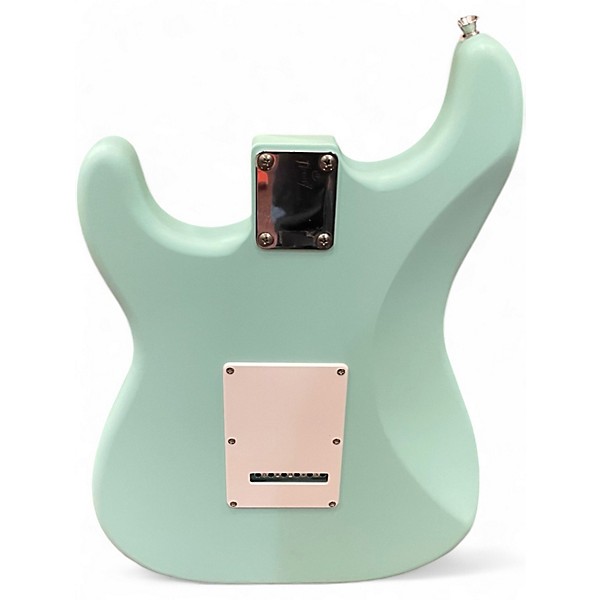 Used Squier Debut Collection Stratocaster Daphne Blue Solid Body Electric Guitar