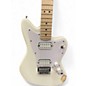 Used Squier Mini jazzmaster HH Olympic White Electric Guitar