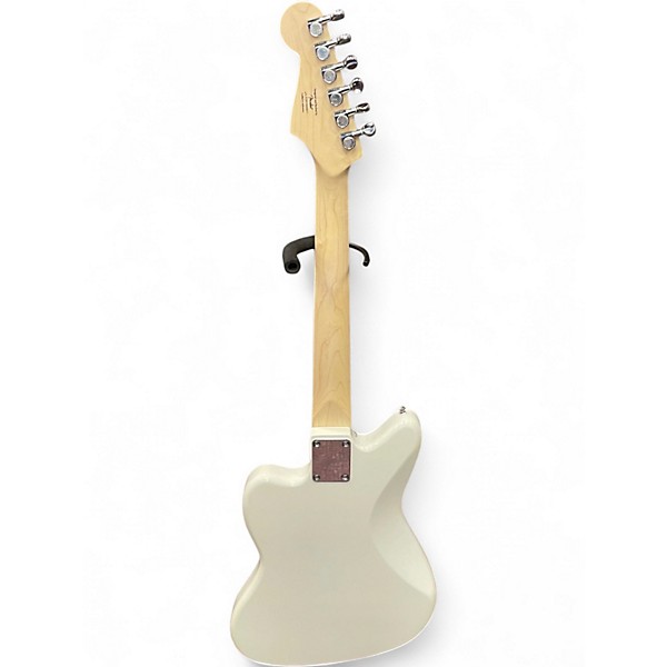 Used Squier Mini jazzmaster HH Olympic White Electric Guitar
