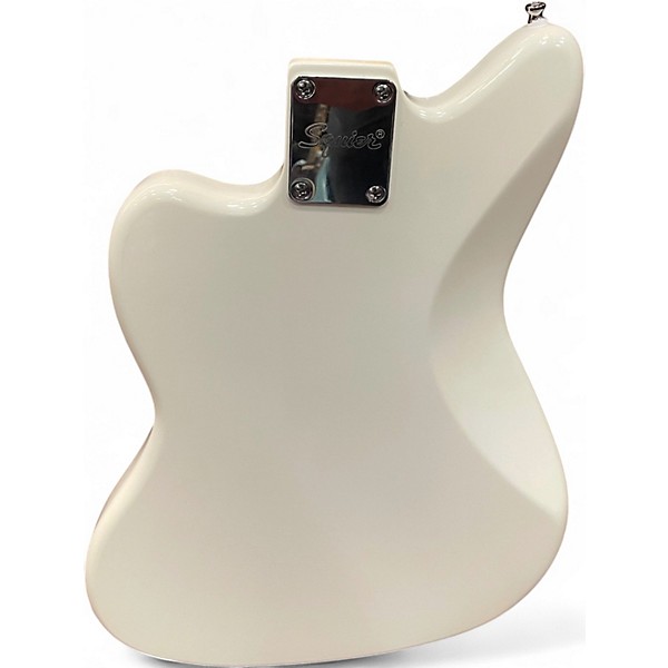 Used Squier Mini jazzmaster HH Olympic White Electric Guitar