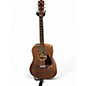 Used Fender CD140S Dreadnought Natural Acoustic Guitar thumbnail