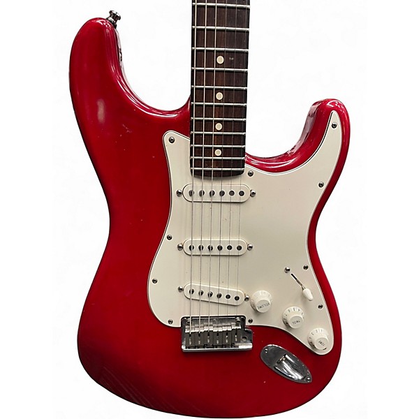 Used Fender American Special Stratocaster Crimson Red Trans Solid Body Electric Guitar