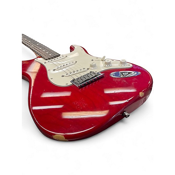 Used Fender American Special Stratocaster Crimson Red Trans Solid Body Electric Guitar